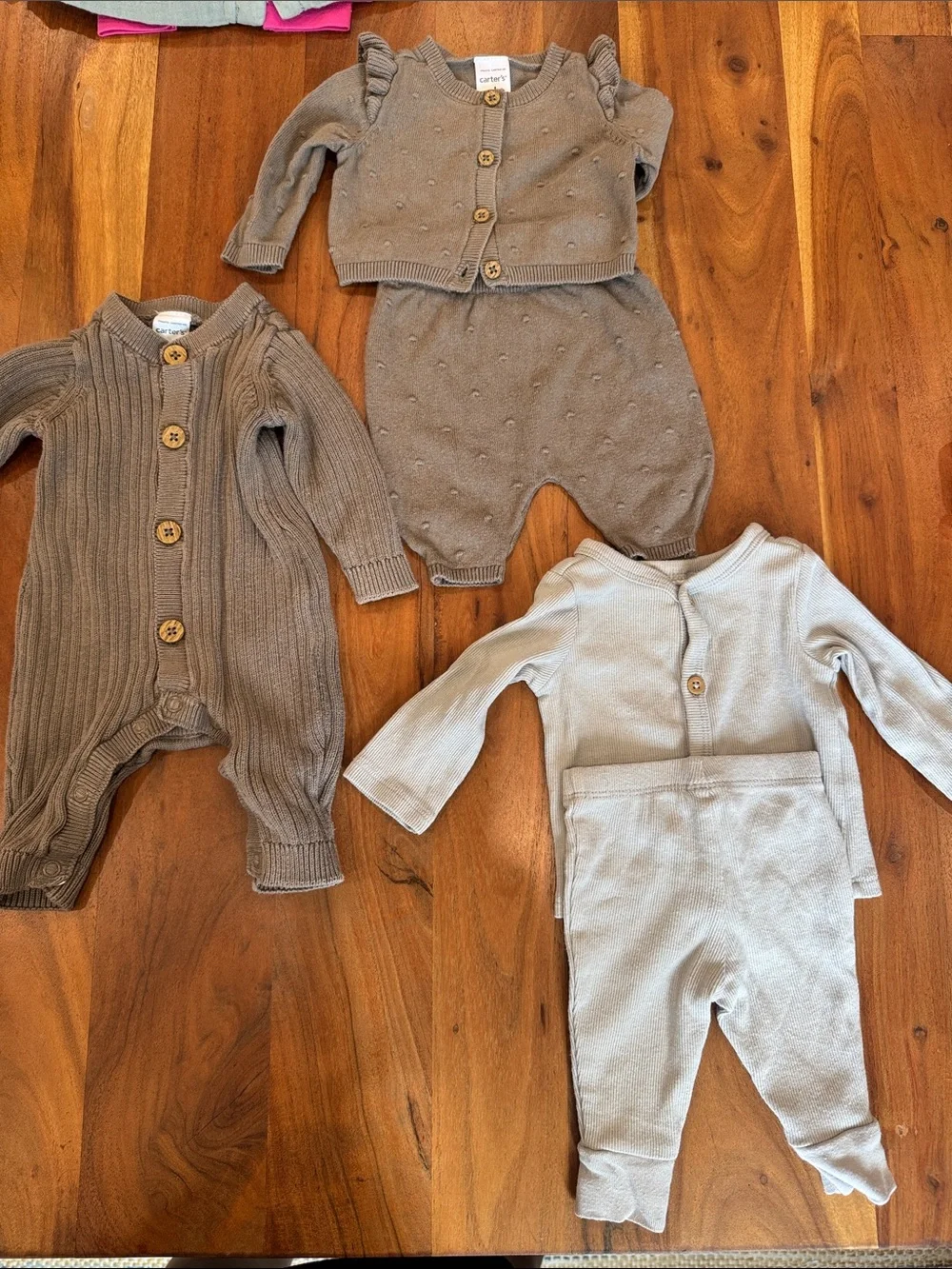 Mixed Baby Girl Clothing Bundle - Pink & Coral Accents